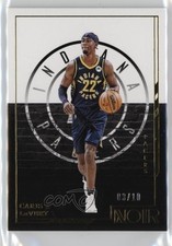 2021-22 Panini Noir Icon Edition Gold /10 Caris LeVert #116 1m1f