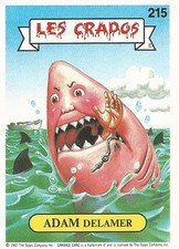 Carte "Les Crados" - ADAM Delamer (215) Série 2 / TBE