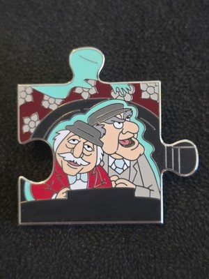 2024 Disney LE 700 Haunted Mansion Muppets Statler And Waldorf Puzzle Pin (F)