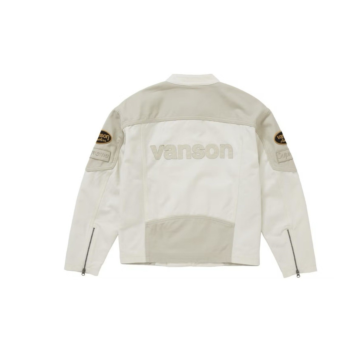 ジャケット・アウター Supreme x Vanson Leathers Cotton Jacket Supreme_Vanson_Leathers_Cordur