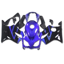 New Blue Injection Fairing w/ Tank Cover Fit for Honda 2004-2007 CBR600F4i a016