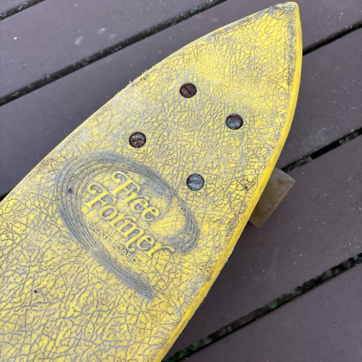 Skateboard Vintage California Free Former Split Tail Fish 25