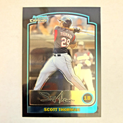 2003 Bowman Chrome Scott Thorman #BDP160