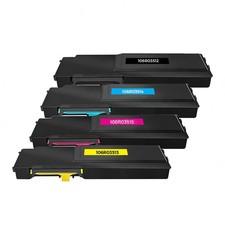 -C400 C405 Complete Four-Color High-Capacity Toner Cartridge Set for Xerox C4...