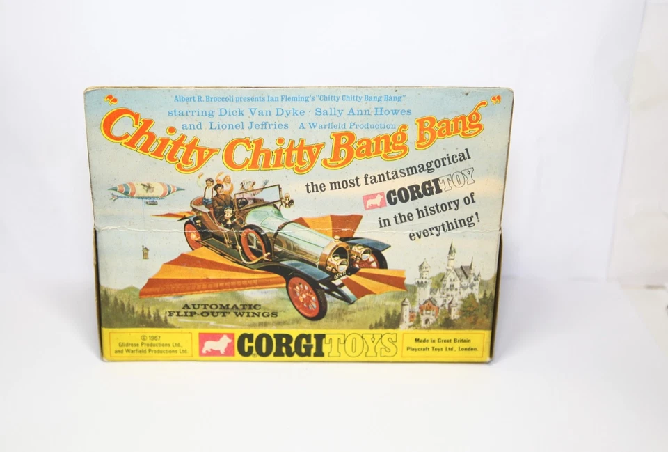 Corgi 266 Chitty Chitty Bang Bang In Original Box - Near Mint Vintage Rare Gold - Image 4 of 4