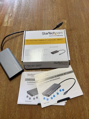 StarTech DKT30CHVAUSP StarTech.com Docking-Station, USB 3.0, USB 3.1, mit HDMI,