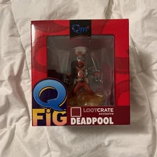 Deadpool Brand New Loot Crate Exclusive Marvel Q Fig Vinyl Figure QMX New in Box