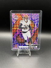 2025 Panini Mosaic - Geno Stone Purple Reactive #186