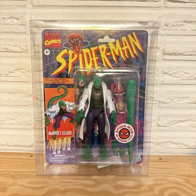 Hasbro Spider-Man Marvel s Lizard Walmart Legends Retro 60 Years w/ Protector