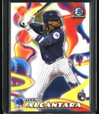 2025 Bowman Chrome Kevin Alcántara Melt Mashers #MM-21 - Chicago Cubs