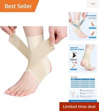 Ankle Brace, Adjustable Breathable Compression Ankle Support,for Men and Wome...
