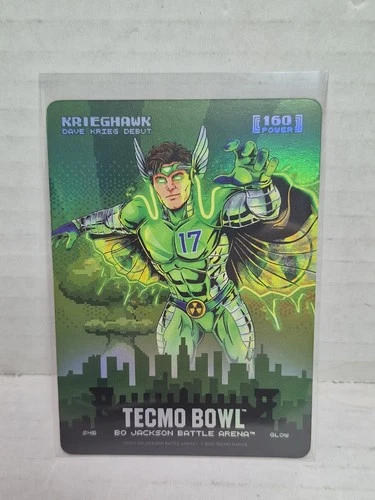 2026 Bo Jackson Battle Arena Tecmo Bowl Skyline Glow Krieghawk S46