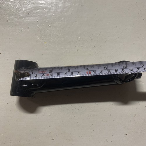 Bicycle bike stem 150mm +/-5 degrees 1 1/8th” 25.4mm Black Alloy, with Bolts - Picture 11 of 12