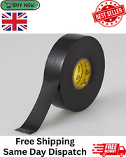 3M Scotch© Super 33+ Vinyl Electrical Tape black 19 mm x 20 m 1 UK