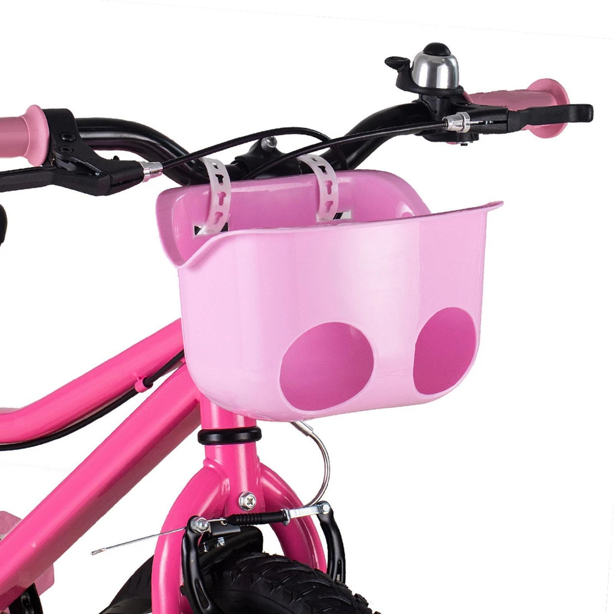 Pink deals bike basket