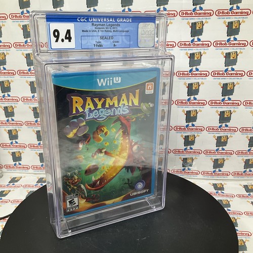 Rayman Legends Nintendo Wii U New Sealed VGA WATA CGC Gamecube NES SNES N64 - Picture 3 of 20