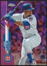 2020 Topps Chrome ROBEL GARCIA Pink Refractor RC Rookie Card #181. rookie card picture
