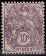 Timbre France 233** Type Blanc  neuf sans Charnière
