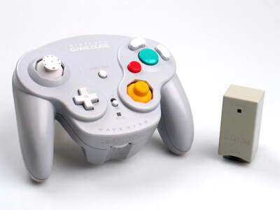ORIGINAL NINTENDO GAMECUBE WAVEBIRD CONTROLLER inkl. EMPFÄNGER (Wireless)