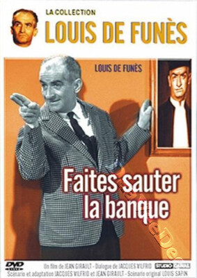 Let's Rob the Bank NEW PAL Classic DVD Jean Girault Louis de Fun�s