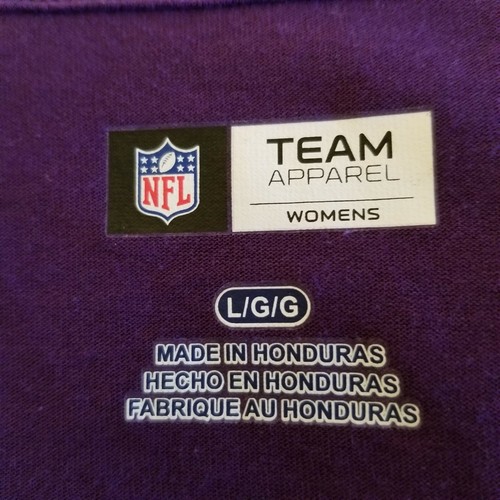 Women's NFL Apparel Baltimore Purple Large Football Tank Top Shirt Racer Back - Picture 5 of 7