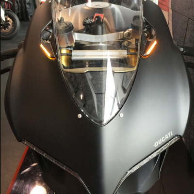 Ducati 1199 Panigale Spiegel Block Off Blinker 2011-2014 New Rage Cycles