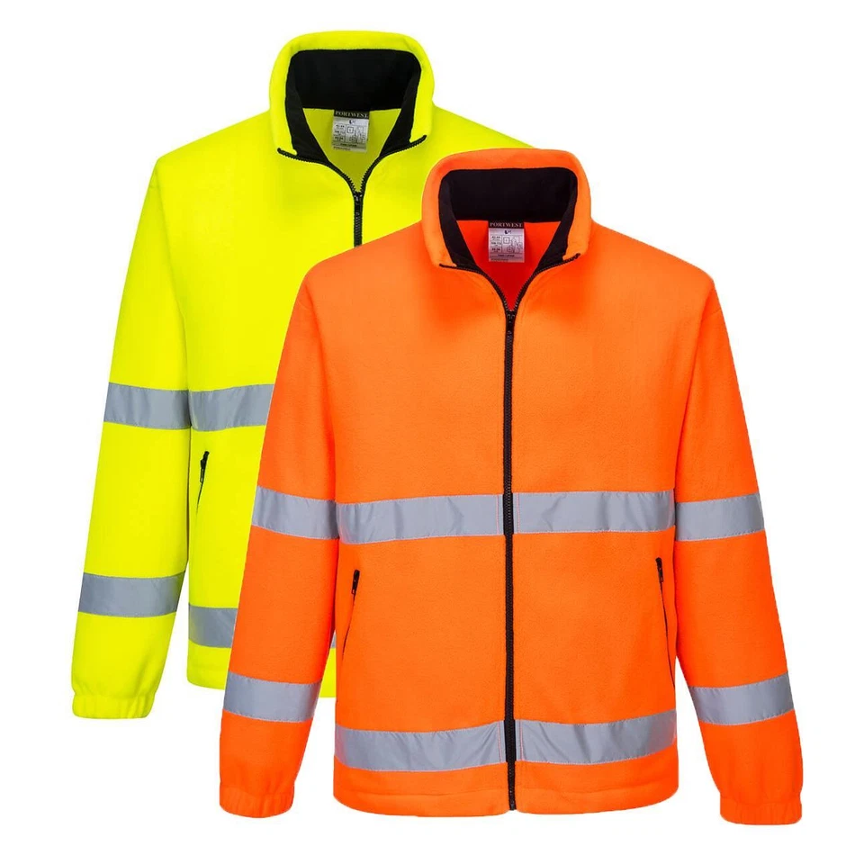 PORWEST PORTWEST Hi-Vis Windbreaker Fleece Reflective Winter Safety F303