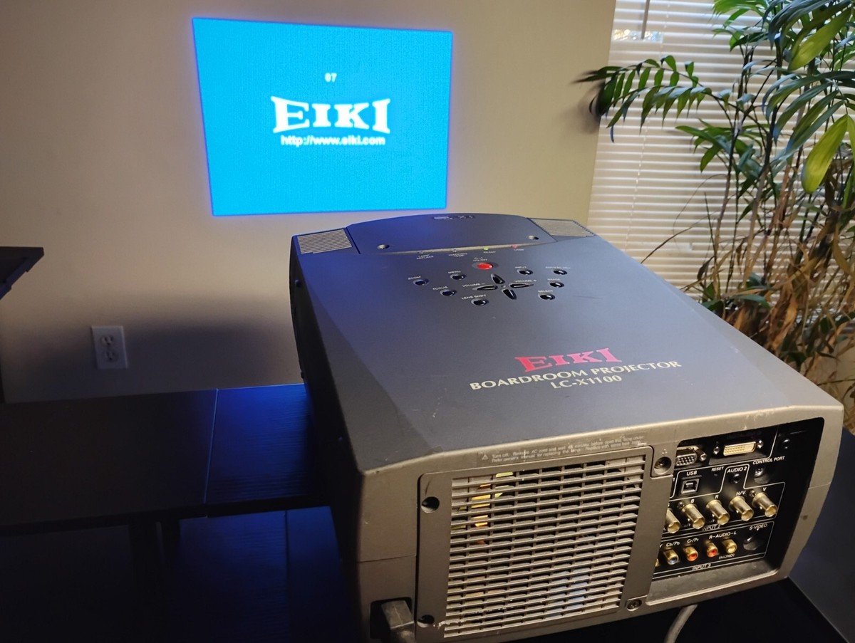 【希少】EIKI ビデオ映写機 LC-3300 FUNAIデッキ付 ジャンク Eiki LC-X1100 Projector Works With Power Cord. | eBay