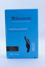   7 Elements Dead Sea Mud Purifying Soap 100g