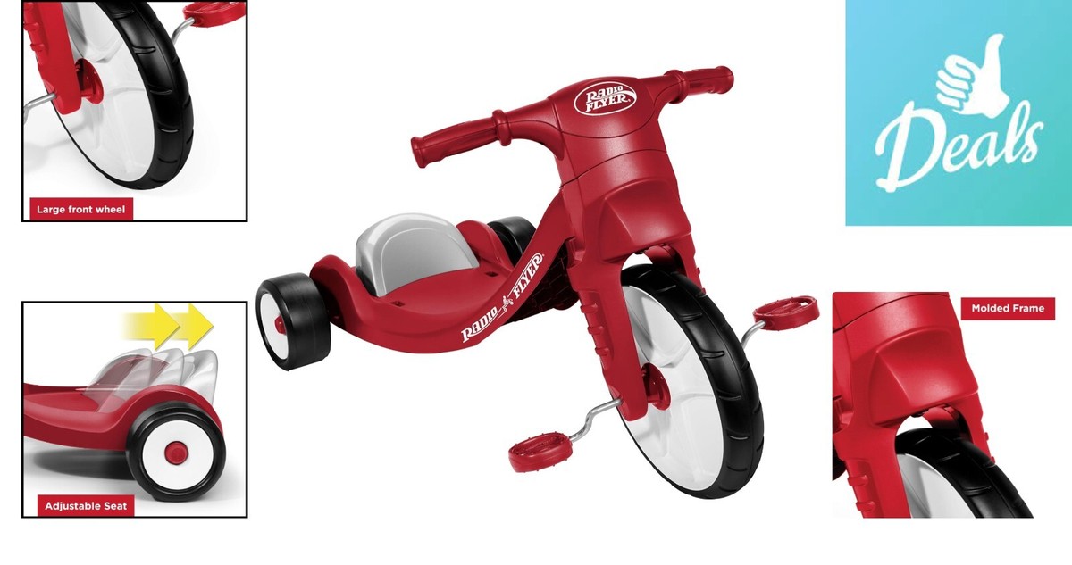 Big Wheel Tricycle Radio Flyer 474 Big Flyer Big Flyer Sport