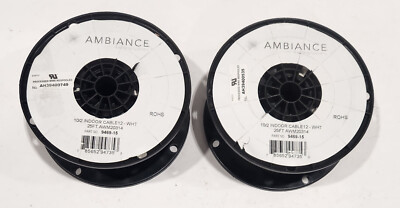 Generation Lighting 25 ft. White Indoor Lx Cable (lot of 2) 9469-15