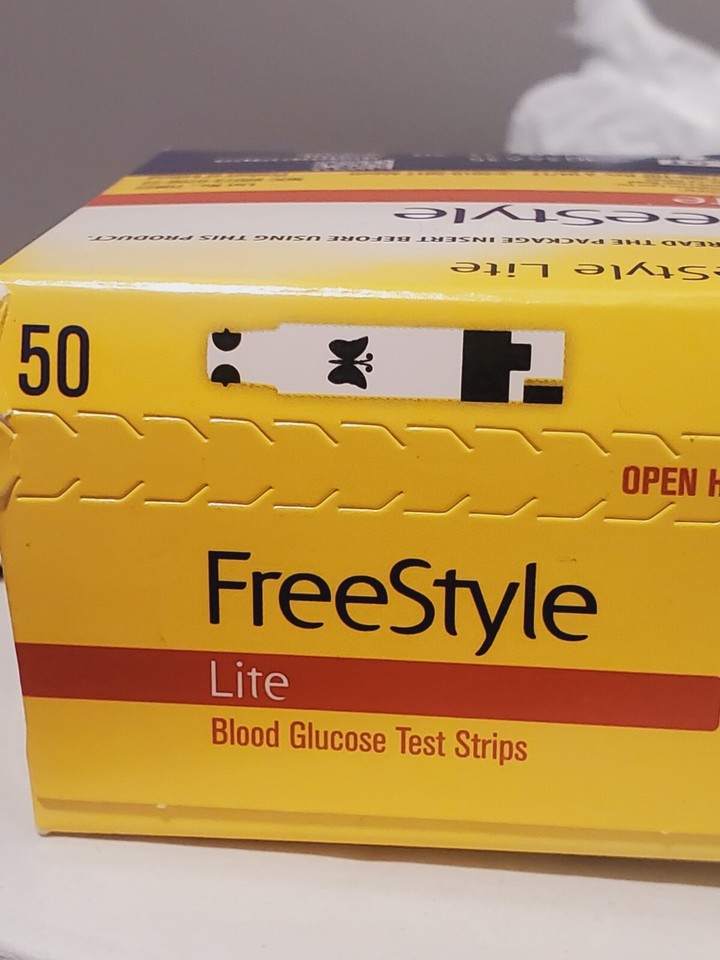 Freestyle Lite Blood Glucose Diabetic Test Strips eBay