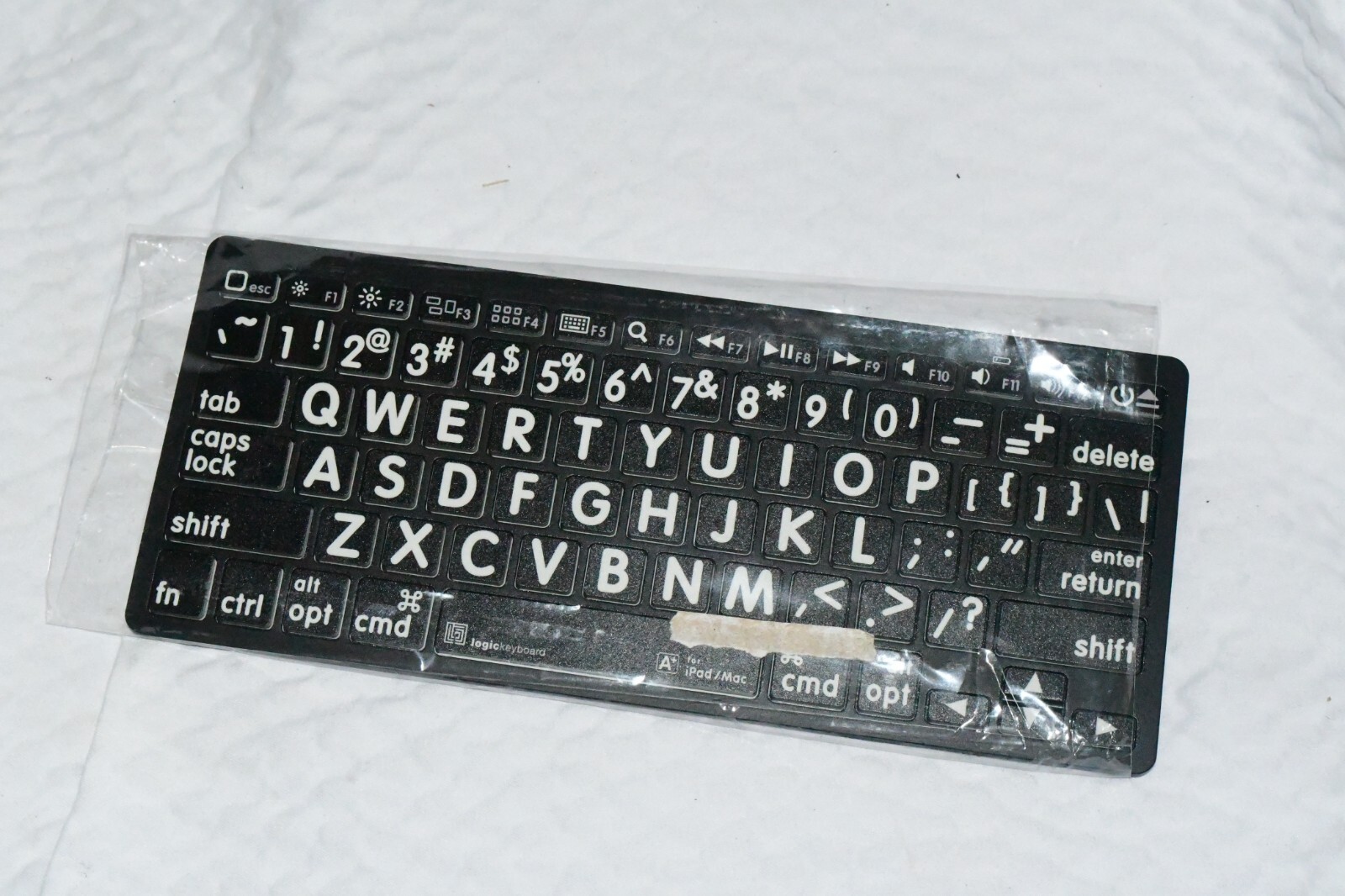 LogicKeyboard BKB3001 XL Print White on Black Bluetooth US M