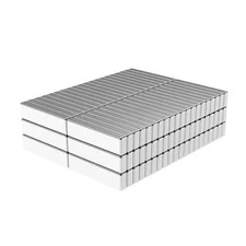 1/2 x 1/8 x 1/16 Inch Neodymium Rare Earth Block Magnets N42 (120 Pack)