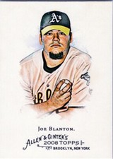 2008 Topps Allen and Ginter #229 Joe Blanton Oakland Athletics