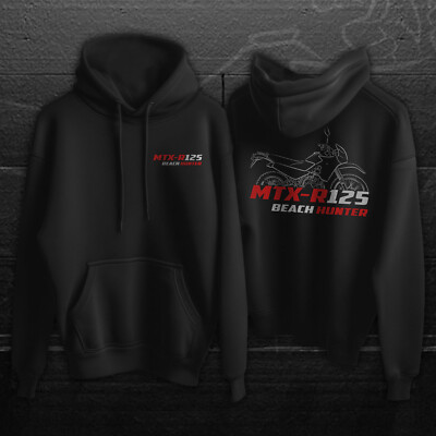 Honda MTX-R 125 Beach Hunter 1987-1989 - Motorcycle Hoodie Pullover for Riders