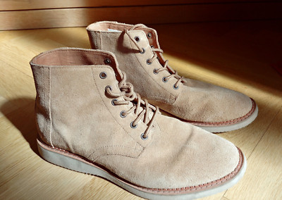 Herren Schuhe  Veloursleder beige Größe 45 von TOMS