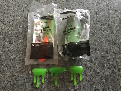 Sonic Wacky Pack Nickelodeon Slime Spoon Slime Chamber Toys 2020 Lot