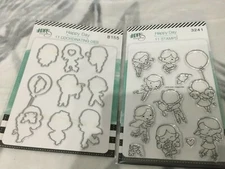 LDRS Creative Stamp & Die Combo Set ~ Happy Day -3241, 8155 New P7