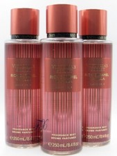 VICTORIA'S SECRET RICH CARAMEL VANILLA FRAGRANCE MIST 8.4 OZ LOT OF 3 PCS