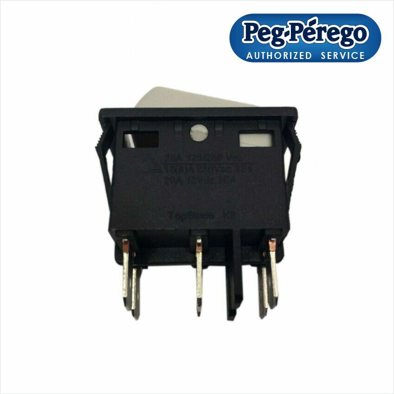 Peg Perego MEPU0002 High Low 12 Volt Toggle Switch Genuine