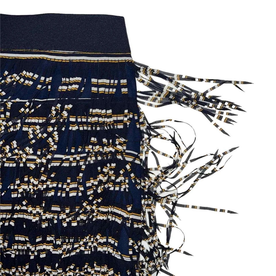 Falda con flecos Endless Rose para mujer talla S azul coqueta divertida Foto 4 de 4