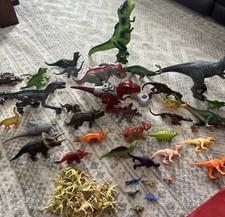 Lot 30 Plus T Rex Dinosaur Schleich Tyrannosaurus Rex Toy