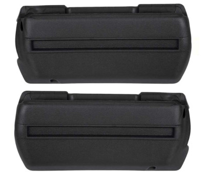 OER Black Standard Arm Rest Base Set For 1968-1972 Camaro Firebird Nova