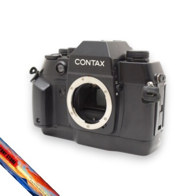 Contax AX SLR 35mm Film Camera Body Only Black C/Y Mount Operation