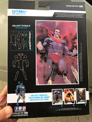 McFarlane DC Multiverse Superman (The Infected) 7" Action Figure With Build-A Parts