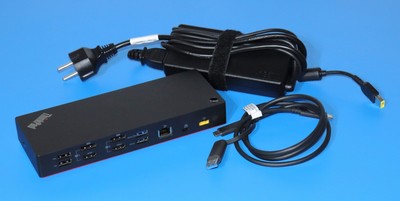 Dockingstation USB-C USB-A Lenovo ThinkPad Hybrid 40AF - Netzteil, USB-Kabel