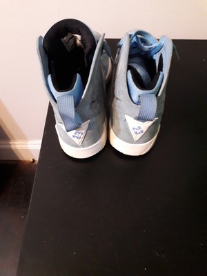 jordan 7s blue and white