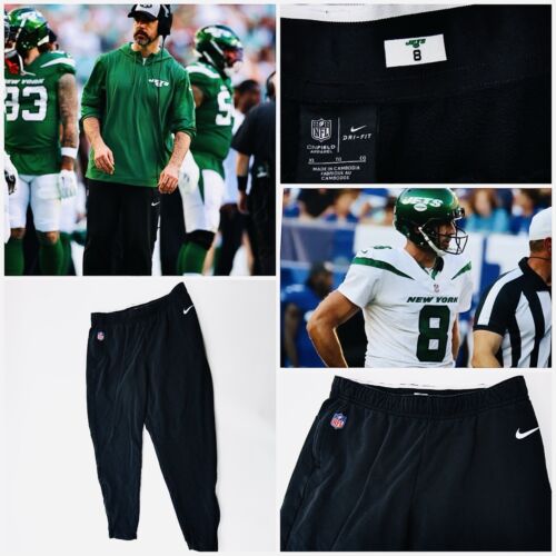 Pantalones Nike Xl #8 Raros de los New York Jets Team Usados por Jugador Aaron Rodgers 2023 ¡Raros!¡! - Imagen 1 de 1