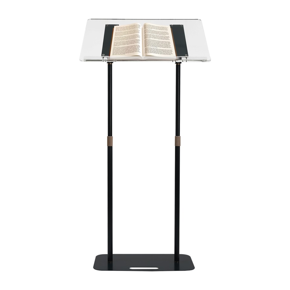 Teacher Podium Stand Standing Desk Height Adjustable Lectern Podium